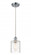 Cobbleskill - 1 Light - 5 inch - Polished Chrome - Cord hung - Mini Pendant (3442|516-1P-PC-G1113)