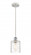 Cobbleskill - 1 Light - 5 inch - White Polished Chrome - Cord hung - Mini Pendant (3442|516-1P-WPC-G1113-LED)
