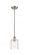 Cobbleskill - 1 Light - 5 inch - Brushed Satin Nickel - Mini Pendant (3442|516-1S-SN-G1113-LED)
