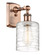 Cobbleskill - 1 Light - 5 inch - Antique Copper - Sconce (3442|516-1W-AC-G1113-LED)