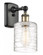 Cobbleskill - 1 Light - 5 inch - Black Antique Brass - Sconce (3442|516-1W-BAB-G1113-LED)