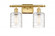 Cobbleskill - 2 Light - 15 inch - Satin Gold - Bath Vanity Light (3442|516-2W-SG-G1113-LED)