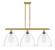 Bristol - 3 Light - 39 inch - Satin Gold - Cord hung - Island Light (3442|516-3I-SG-GBD-122)