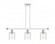 Cobbleskill - 3 Light - 36 inch - White Polished Chrome - Stem hung - Island Light (3442|516-3I-WPC-G1113-LED)