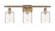 Cobbleskill - 3 Light - 25 inch - Brushed Brass - Bath Vanity Light (3442|516-3W-BB-G1113)