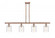 Cobbleskill - 4 Light - 48 inch - Antique Copper - Stem hung - Island Light (3442|516-4I-AC-G1113)