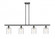 Cobbleskill - 4 Light - 48 inch - Matte Black - Stem hung - Island Light (3442|516-4I-BK-G1113)