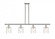 Cobbleskill - 4 Light - 48 inch - Polished Nickel - Stem hung - Island Light (3442|516-4I-PN-G1113)