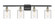 Cobbleskill - 4 Light - 35 inch - Black Antique Brass - Bath Vanity Light (3442|516-4W-BAB-G1113)