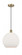 Athens - 1 Light - 12 inch - Antique Brass - Cord hung - Mini Pendant (3442|616-1P-AB-G121-12)