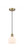 Athens - 1 Light - 6 inch - Antique Brass - Cord hung - Mini Pendant (3442|616-1P-AB-G121-6)