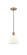 Bristol - 1 Light - 8 inch - Antique Brass - Cord hung - Mini Pendant (3442|616-1P-AB-GBD-751-LED)
