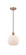 Athens - 1 Light - 8 inch - Antique Copper - Cord hung - Mini Pendant (3442|616-1P-AC-G121-8-LED)