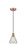 Conesus - 1 Light - 6 inch - Antique Copper - Cord hung - Mini Pendant (3442|616-1P-AC-G275-LED)