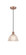Arietta - 1 Light - 8 inch - Antique Copper - Cord hung - Mini Pendant (3442|616-1P-AC-G422)