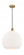 Athens - 1 Light - 14 inch - Brushed Brass - Cord hung - Pendant (3442|616-1P-BB-G121-14-LED)
