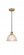 Arietta - 1 Light - 8 inch - Brushed Brass - Cord hung - Mini Pendant (3442|616-1P-BB-G422-LED)