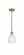 Brookfield - 1 Light - 6 inch - Brushed Brass - Cord hung - Mini Pendant (3442|616-1P-BB-G441-LED)