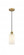 Clymer - 1 Light - 4 inch - Brushed Brass - Cord hung - Mini Pendant (3442|616-1P-BB-G801-LED)