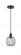 Belfast - 1 Light - 6 inch - Matte Black - Cord hung - Mini Pendant (3442|616-1P-BK-G104)
