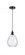 Waverly - 1 Light - 8 inch - Matte Black - Cord hung - Mini Pendant (3442|616-1P-BK-G372-LED)