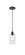 Clymer - 1 Light - 4 inch - Matte Black - Cord hung - Mini Pendant (3442|616-1P-BK-G802-LED)