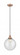Beacon - 1 Light - 12 inch - Antique Copper - Cord hung - Mini Pendant (3442|616-1PH-AC-G204-12-LED)