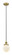 Beacon - 1 Light - 6 inch - Brushed Brass - Cord hung - Mini Pendant (3442|616-1PH-BB-G201-6)