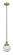 Beacon - 1 Light - 6 inch - Brushed Brass - Cord hung - Mini Pendant (3442|616-1PH-BB-G204-6-LED)