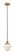 Oxford - 1 Light - 7 inch - Brushed Brass - Cord hung - Mini Pendant (3442|616-1PH-BB-G531)