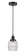 Colton - 1 Light - 6 inch - Matte Black - Cord hung - Mini Pendant (3442|616-1PH-BK-G302)