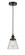 Cone - 1 Light - 6 inch - Matte Black - Cord hung - Mini Pendant (3442|616-1PH-BK-G62)