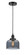Bell - 1 Light - 8 inch - Matte Black - Cord hung - Mini Pendant (3442|616-1PH-BK-G73-LED)