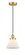 Cone - 1 Light - 8 inch - Satin Gold - Cord hung - Mini Pendant (3442|616-1PH-SG-G41-LED)