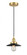 Edison - 1 Light - 8 inch - Satin Gold - Cord hung - Mini Pendant (3442|616-1PH-SG-M6-BK)