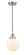 Beacon - 1 Light - 8 inch - Brushed Satin Nickel - Cord hung - Mini Pendant (3442|616-1PH-SN-G201-8-LED)