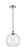 Athens - 1 Light - 10 inch - Polished Chrome - Cord hung - Mini Pendant (3442|616-1P-PC-G124-10)