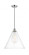 Berkshire - 1 Light - 16 inch - Polished Chrome - Cord hung - Pendant (3442|616-1P-PC-GBC-162-LED)