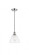 Bristol - 1 Light - 8 inch - Polished Chrome - Cord hung - Mini Pendant (3442|616-1P-PC-GBD-752-LED)