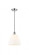 Bristol - 1 Light - 9 inch - Polished Chrome - Cord hung - Mini Pendant (3442|616-1P-PC-GBD-91-LED)