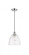 Bristol - 1 Light - 9 inch - Polished Chrome - Cord hung - Mini Pendant (3442|616-1P-PC-GBD-94-LED)