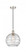 Athens Deco Swirl - 1 Light - 10 inch - Polished Nickel - Cord hung - Mini Pendant (3442|616-1P-PN-G1213-10-LED)