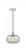 Gorham - 1 Light - 10 inch - Polished Nickel - Cord hung - Mini Pendant (3442|616-1P-PN-G249)