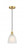 Castile - 1 Light - 6 inch - Satin Gold - Cord hung - Mini Pendant (3442|616-1P-SG-G381-LED)