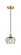 Fenton - 1 Light - 7 inch - Satin Gold - Cord hung - Mini Pendant (3442|616-1P-SG-G92-LED)
