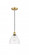 Bristol - 1 Light - 8 inch - Satin Gold - Cord hung - Mini Pendant (3442|616-1P-SG-GBD-752)