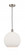 Athens - 1 Light - 12 inch - Brushed Satin Nickel - Cord hung - Mini Pendant (3442|616-1P-SN-G121-12)
