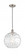 Athens Water Glass - 1 Light - 12 inch - Brushed Satin Nickel - Cord hung - Mini Pendant (3442|616-1P-SN-G1215-12)