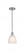 Castile - 1 Light - 6 inch - Brushed Satin Nickel - Cord hung - Mini Pendant (3442|616-1P-SN-G381-LED)