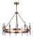 Larrson 12 Light Chandelier in Satin Brass (20|54312-SB)